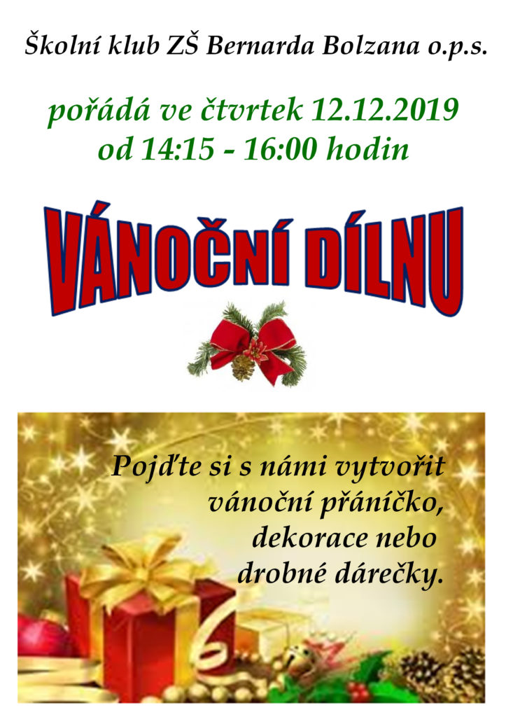Vánoční dílna