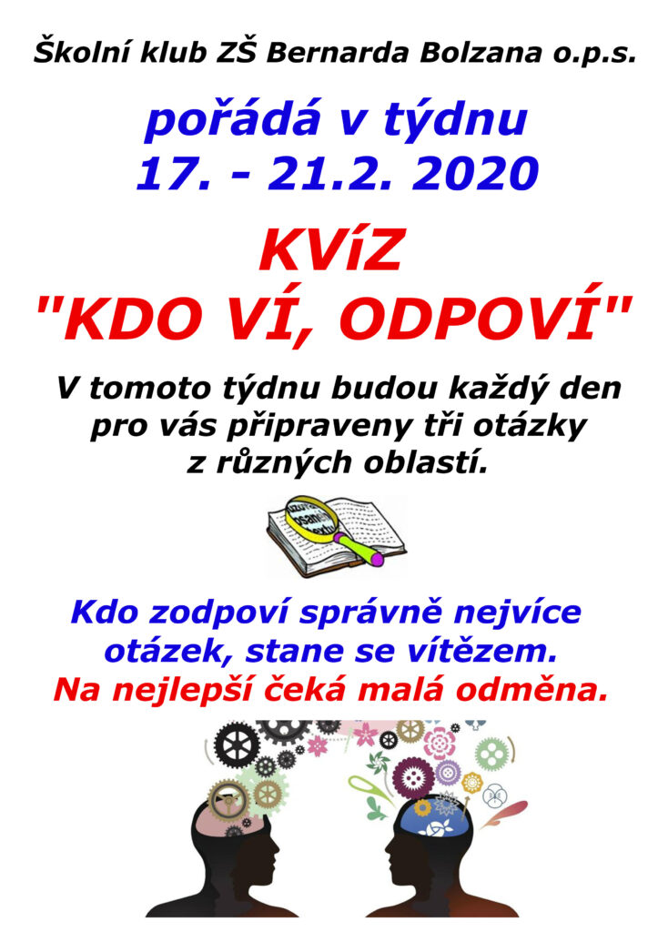Kvíz - vědomostní